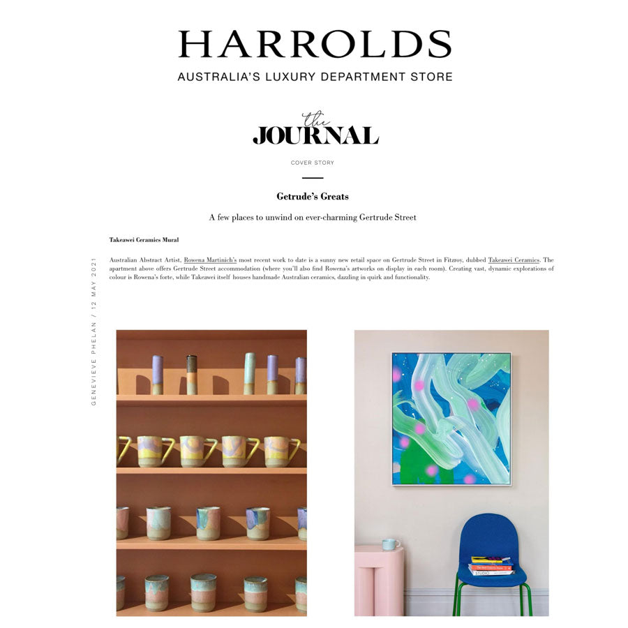 Harrold's Journal Feature