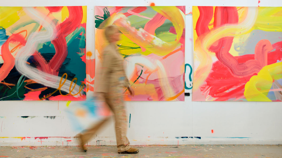 Rowena Martinich commissioned artwork at QT Hotel