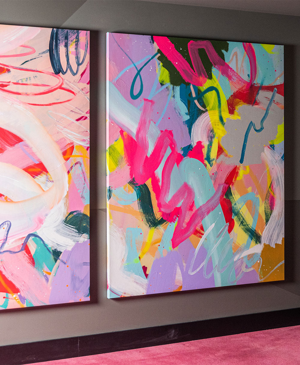 'Glow Space' Original Artwork
